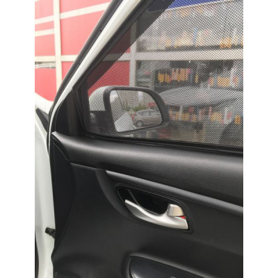 Шторки на стёкла BMW X3 G01 2017-, каркасные, На магнитах, Задние, боковые 
