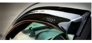 Дефлекторы окон Fiat Linea 2007- накладные Дефлекторы окон Fiat Linea 2007- накладные