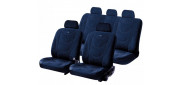 Чехлы на сиденья трикотаж «CRUISE», тёмно-синий/тёмно-синий, универсальные, 10301
