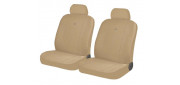 Чехлы на сиденья трикотаж «DIRECT FRONT», бежевый/бежевый, универсальные, 10561