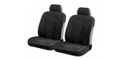 Чехлы на сиденья трикотаж «TREND COOL FRONT», чёрный/зелёный, универсальные, 21192 Чехлы на сиденья трикотаж «TREND COOL FRONT», чёрный/зелёный, универсальные, 21192