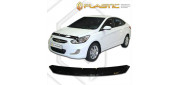 Дефлектор капота HYUNDAI SOLARIS СЕДАН 2011-2013 Дефлектор капота HYUNDAI SOLARIS СЕДАН 2011-2013