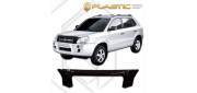 Дефлектор капота HYUNDAI TUCSON 2005-2009 Дефлектор капота HYUNDAI TUCSON 2005-2009
