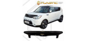 Дефлектор капота KIA SOUL 2014-2019