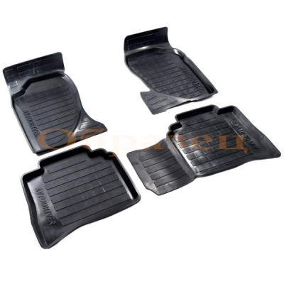 Коврики в салон, резиновые с бортиком для ВАЗ Веста, 2015-