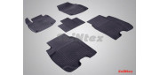 Резиновые коврики с высоким бортом для Honda Civic IX Hatchback 2012-н.в.