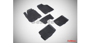 Резиновые коврики с высоким бортом для KIA Soul I 2009-2013 Резиновые коврики с высоким бортом для KIA Soul I 2009-2013