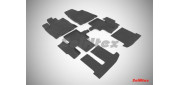 Резиновые коврики с высоким бортом для Nissan Pathfinder IV 2014-н.в.