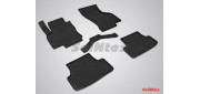 Резиновые коврики Сетка для Audi A-3 2012-н.в.