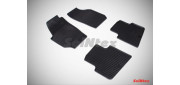 Резиновые коврики Сетка для Skoda Roomster 2006-н.в.