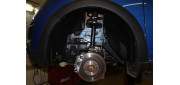 Подкрылок RENAULT Sandero Stepway, 11/2014->, хб. (передний левый)
